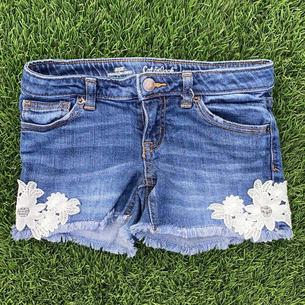 Cat & Jack Girls Jean Shorts // Size M 7-8